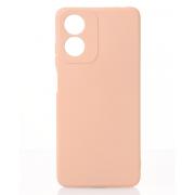 Силиконовый чехол SOFT Silicone Case для Motorola G04 (без лого) пудра