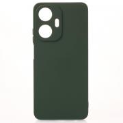 Силиконовый чехол SOFT Silicone Case для Realme C55 (без лого) темно-зеленый