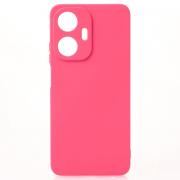 Силиконовый чехол SOFT Silicone Case для Realme C55 (без лого) малиновый