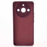 Силиконовый чехол SOFT Silicone Case для Realme 11 Pro (без лого) бордовый