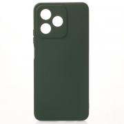 Силиконовый чехол SOFT Silicone Case для Realme C53 (без лого) темно-зеленый