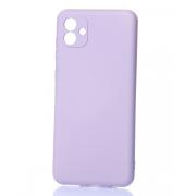 Силиконовый чехол SOFT Silicone Case для Samsung A04 (без лого) глициния