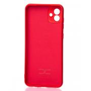 Силиконовый чехол SOFT Silicone Case для Samsung A04 (без лого) красный