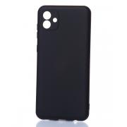 Силиконовый чехол SOFT Silicone Case для Samsung A04 (без лого) черный