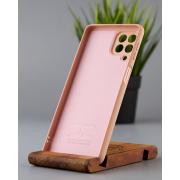 Силиконовый чехол SOFT Silicone Case для Samsung M53 5G (ТРИЗУБ) пудра