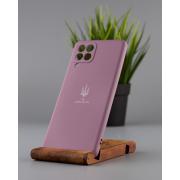 Силиконовый чехол SOFT Silicone Case для Samsung M53 5G (ТРИЗУБ) лаванда