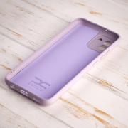 Силиконовый чехол SOFT Silicone Case для Samsung A03 (без лого) глициния
