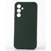 Силиконовый чехол SOFT Silicone Case для Samsung A34 (без лого) темно-зеленый
