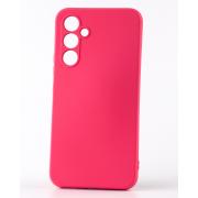 Силиконовый чехол SOFT Silicone Case для Samsung A34 (без лого) малиновый