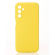 Силиконовый чехол SOFT Silicone Case для Samsung M14 (без лого) лимонный