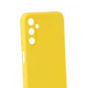 Силиконовый чехол SOFT Silicone Case для Samsung M14 (без лого) лимонный