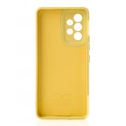 Силиконовый чехол SOFT Silicone Case для Samsung A33 5G (без лого) лимонный