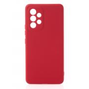 Силиконовый чехол SOFT Silicone Case для Samsung A53 5G (без лого) красный