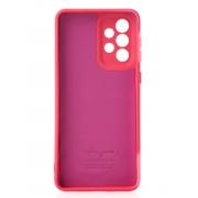 Силиконовый чехол SOFT Silicone Case для Samsung A53 5G (без лого) малиновый