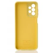 Силиконовый чехол SOFT Silicone Case для Samsung A23 (без лого) лимонный
