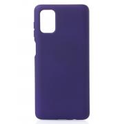 Силиконовый чехол SOFT Silicone Case для Samsung M51 (без лого) фиолетовый