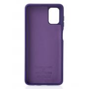 Силиконовый чехол SOFT Silicone Case для Samsung M51 (без лого) фиолетовый