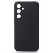 Силиконовый чехол SOFT Silicone Case для Samsung A35 (без лого) черный