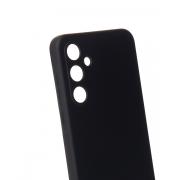 Силиконовый чехол SOFT Silicone Case для Samsung A35 (без лого) черный