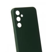 Силиконовый чехол SOFT Silicone Case для Samsung A35 (без лого) темно-зеленый