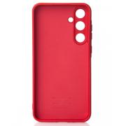 Силиконовый чехол SOFT Silicone Case для Samsung A35 (без лого) красный