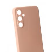 Силиконовый чехол SOFT Silicone Case для Samsung A35 (без лого) пудра