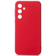 Силиконовый чехол SOFT Silicone Case для Samsung A55 (без лого) красный