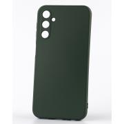 Чохол Soft Silicone Case для Samsung A24 4G (темно-зелений, мікрофібра)