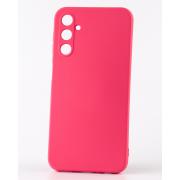 Чохол Soft Silicone Case для Samsung A24 4G (малиновий, мікрофібра)