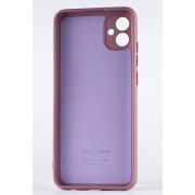 Силиконовый чехол SOFT Silicone Case для Samsung A04e (без лого) лаванда