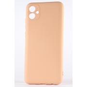 Силиконовый чехол SOFT Silicone Case для Samsung A04e (без лого) пудра