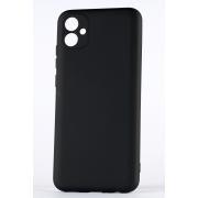 Силиконовый чехол SOFT Silicone Case для Samsung A04e (без лого) черный