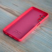 Силиконовый чехол SOFT Silicone Case для Samsung A04S (без лого) малиновый