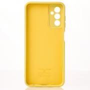 Силиконовый чехол SOFT Silicone Case для Samsung M13 4G (без лого) лимонный