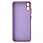 Силиконовый чехол SOFT Silicone Case для Samsung A05/M05 (без лого) лаванда