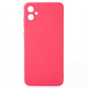 Силиконовый чехол SOFT Silicone Case для Samsung A05/M05 (без лого) малиновый