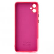 Силиконовый чехол SOFT Silicone Case для Samsung A05/M05 (без лого) малиновый