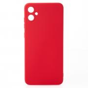 Силиконовый чехол SOFT Silicone Case для Samsung A05/M05 (без лого) красный