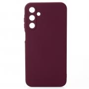 Силиконовый чехол SOFT Silicone Case для Samsung A15 (без лого) бордовый