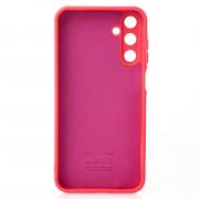 Силиконовый чехол SOFT Silicone Case для Samsung A15 (без лого) малиновый