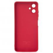 Силиконовый чехол SOFT Silicone Case для Samsung A06 (без лого) красный