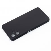Силиконовый чехол SOFT Silicone Case для Samsung A06 (без лого) черный