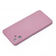 Силиконовый чехол SOFT Silicone Case для Samsung A06 (без лого) лаванда