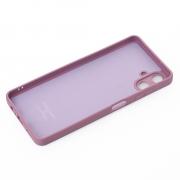 Силиконовый чехол SOFT Silicone Case для Samsung A06 (без лого) лаванда