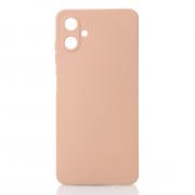 Силиконовый чехол SOFT Silicone Case для Samsung A06 (без лого) пудра