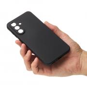 Силиконовый чехол SOFT Silicone Case для Samsung A56 (без лого) черный