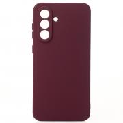 Силиконовый чехол SOFT Silicone Case для Samsung A56 (без лого) бордовый