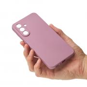 Силиконовый чехол SOFT Silicone Case для Samsung A56 (без лого) лаванда