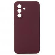 Силиконовый чехол SOFT Silicone Case для Samsung A36 (без лого) бордовый