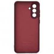 Силиконовый чехол SOFT Silicone Case для Samsung A36 (без лого) бордовый